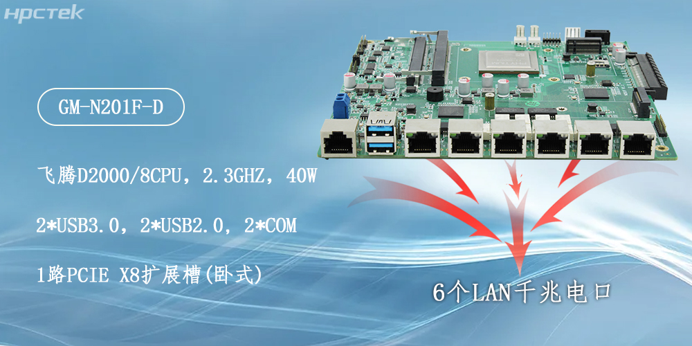 飛騰主板，6個千兆電口助力構(gòu)建安全化生態(tài)(圖2)