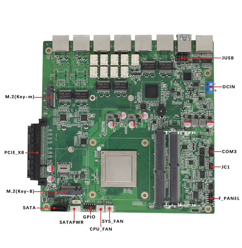 【新品】搭載飛騰D2000八核全新處理器的國(guó)產(chǎn)化網(wǎng)絡(luò)安全主板正式開售(圖2)